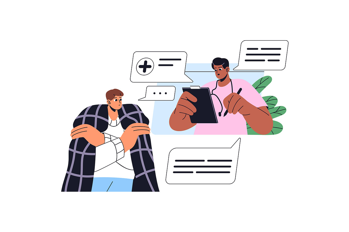 Online medicine, pharmacy store set, a Healthcare Illustration by PaperTrident (Photo 10 of 13)