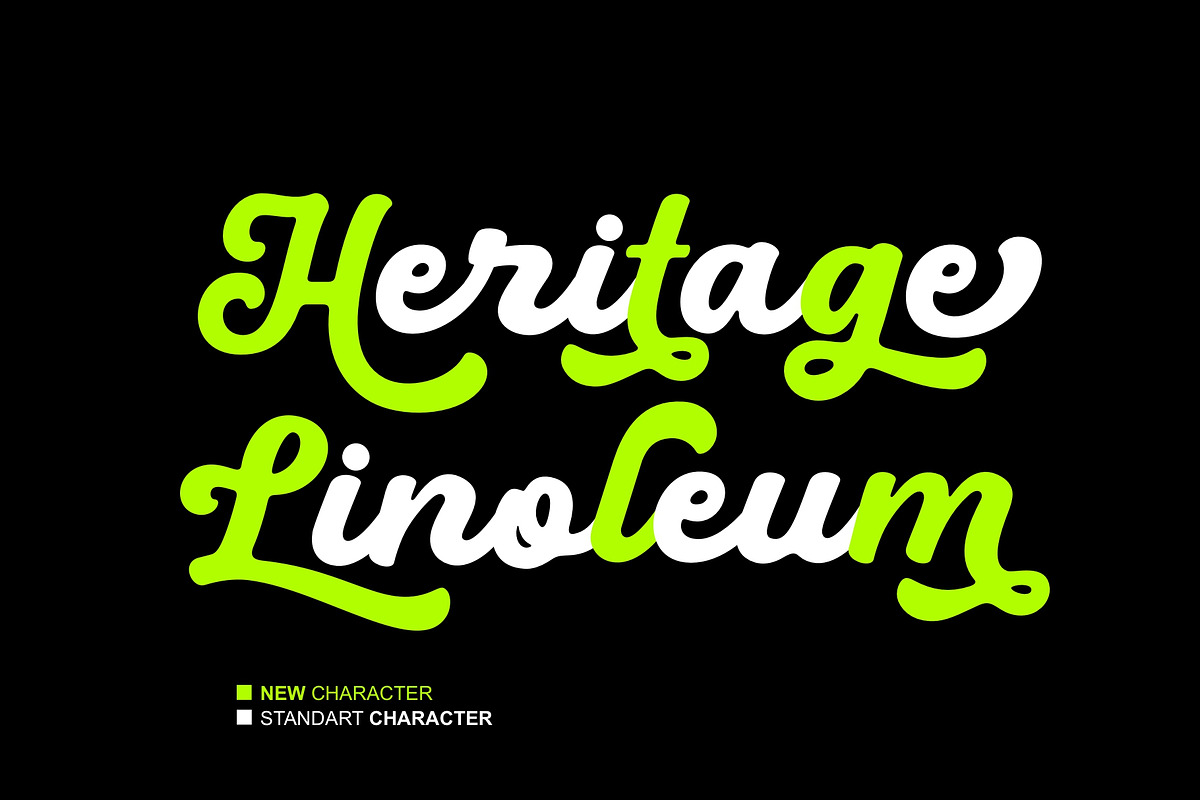 Black - Rounded Script Font, a Script Font by HRDR (Photo 3 of 13)