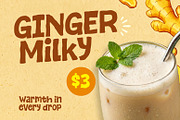 Ginger Times - Cozy & Display Font, a Handwritten Font by khurasan (Thumbnail 3 of 6)