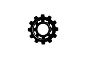 Gear & Cogwheel Silhouette Vector Bu, an Illustration by jahid234 (Thumbnail 36 of 51)