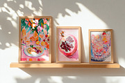 121 Vibrant Food Prints Gallery, a Background Graphic by Feelsoul (Thumbnail 7 of 14)