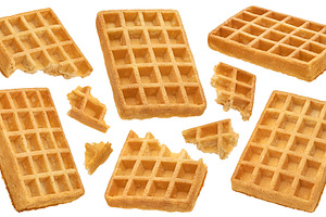 Belgian waffles collection, a Food & Drink Photo by Max Lashcheuski