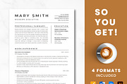 Modern Executive Resume Template, a Resume Template by ResumeInventor (Thumbnail 8 of 9)