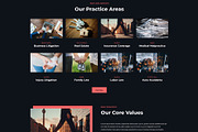 Law Firm Attorney Lawyer Template, a HTML Template by MatchThemes (Thumbnail 3 of 4)