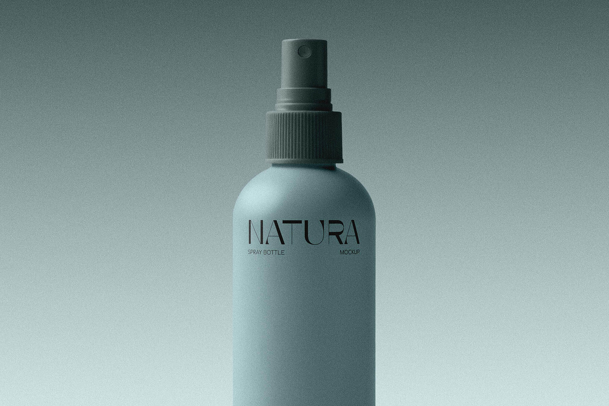 Hair Spray Bottle Mockup, a Packaging Mockup by Design Squad (Photo 3 of 4)