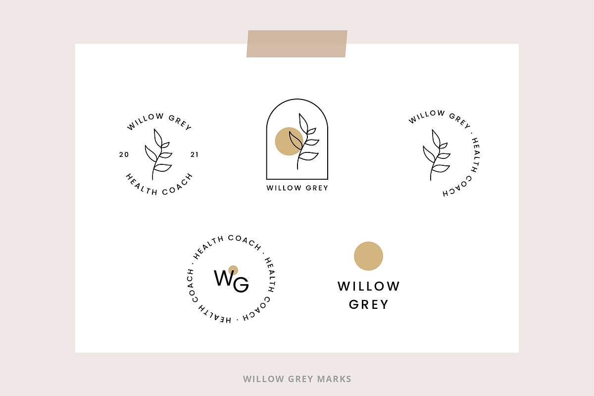 110 Minimal Logo Designs, a Branding & Logo Template by Erin Cassidy (Photo 3 of 22)