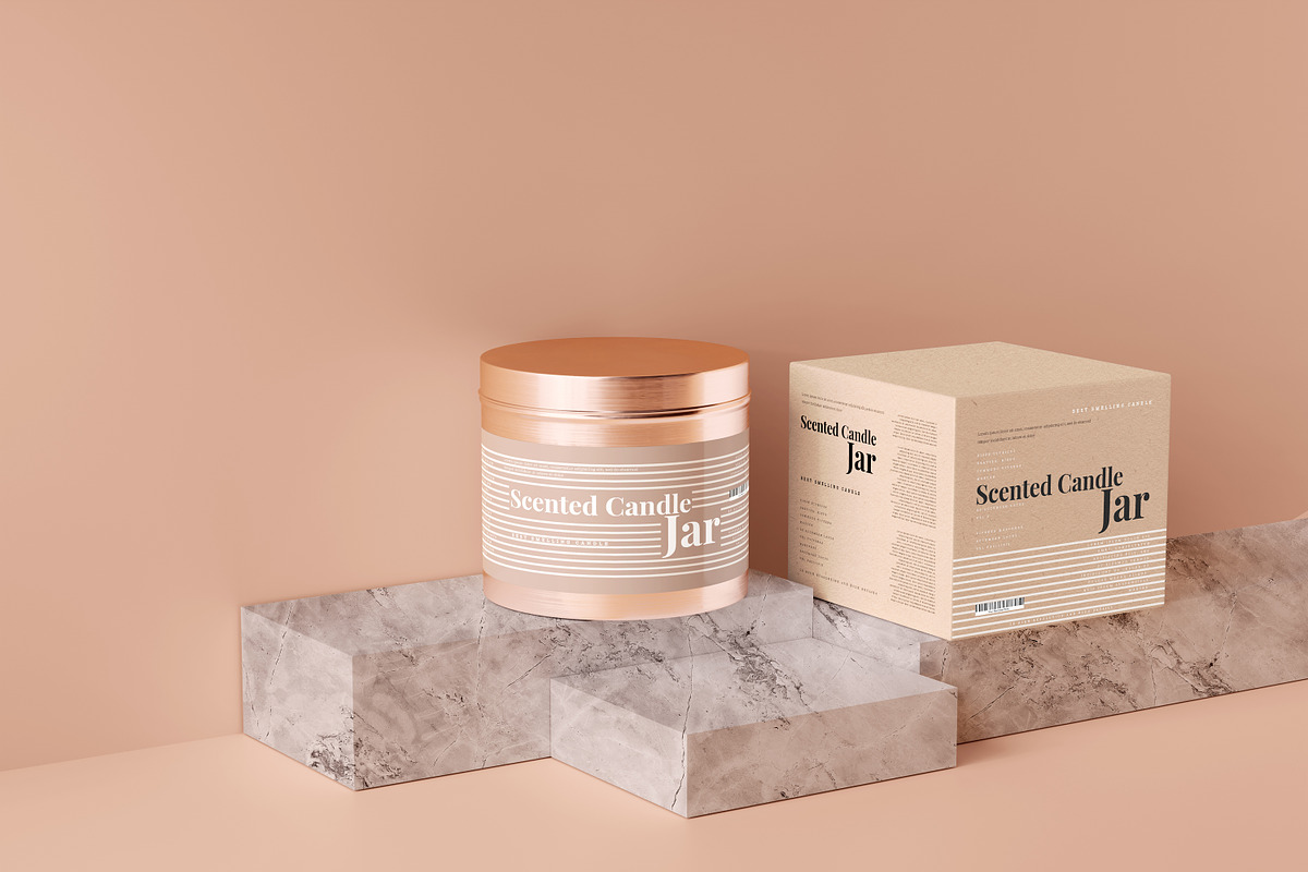 Amber Glass Candle Mockup Bundle, a Packaging Mockup by pmvch (Photo 26 of 135)