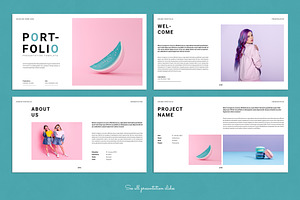 Modern Portfolio Presentation Layout