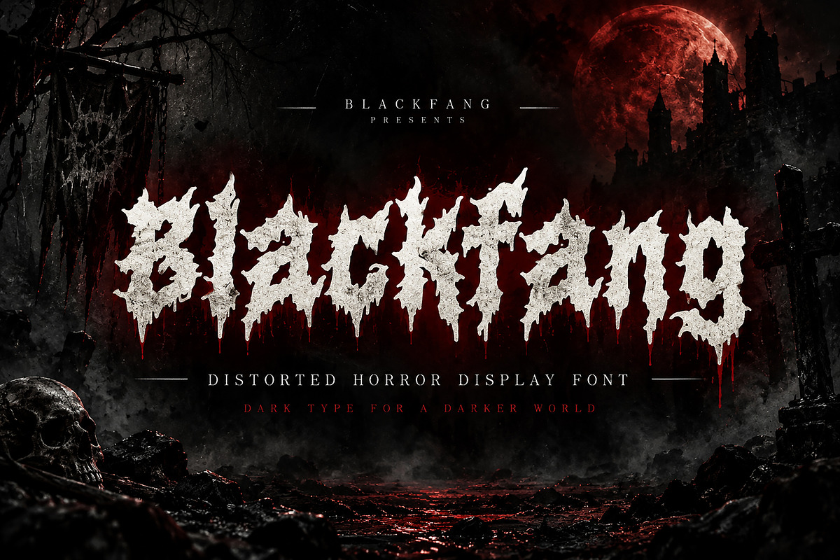 Blackfang, a Blackletter Font by Wow Magic (Photo 3 of 6)