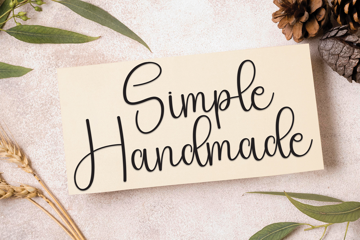 Darling Happy | Script Font, a Handwritten Font by Scratchones (Photo 5 of 9)