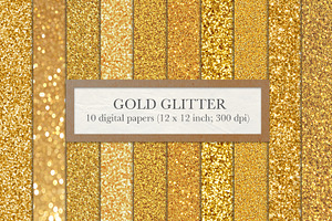 Gold Glitter Backgrounds