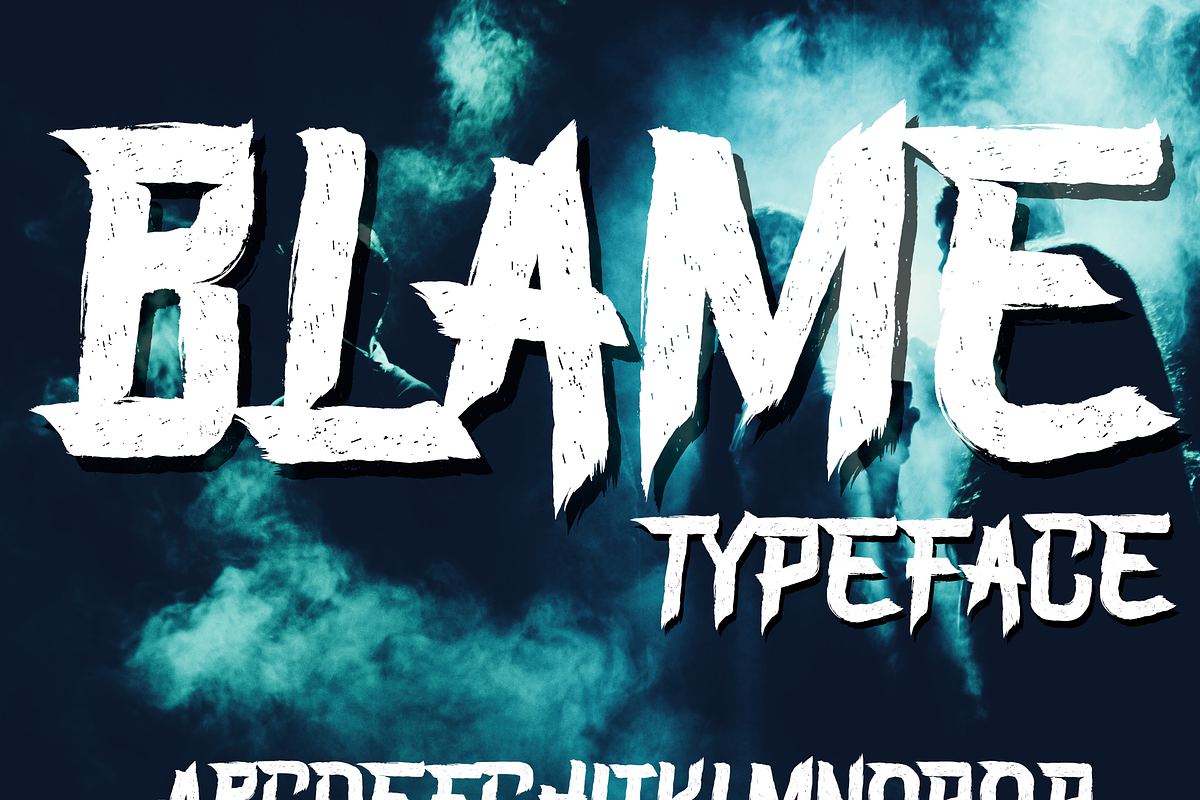 THE BLAME, a Font by CCONCEPTLAB
