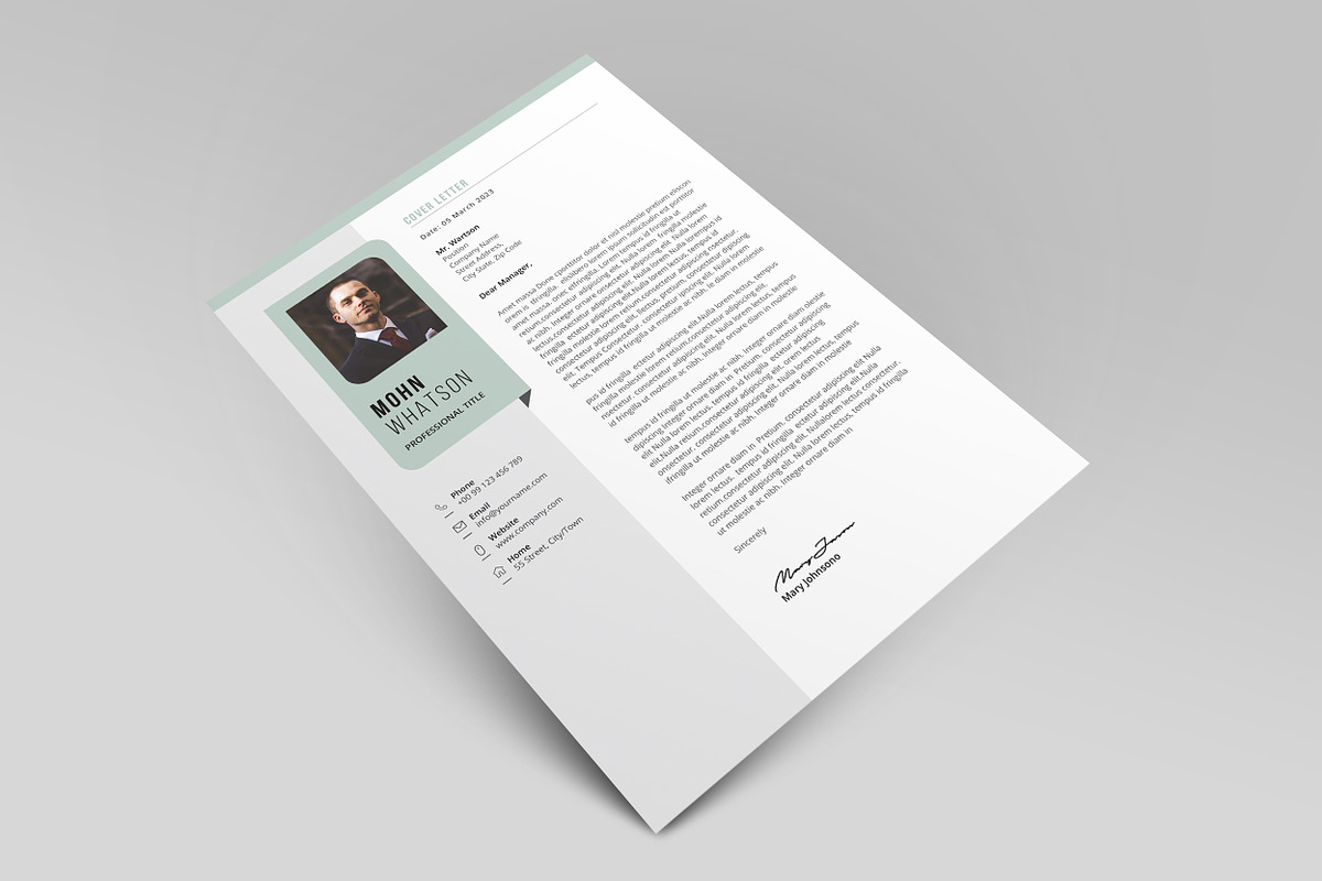 Resume/CV, a Resume Template by Creatune (Photo 4 of 5)