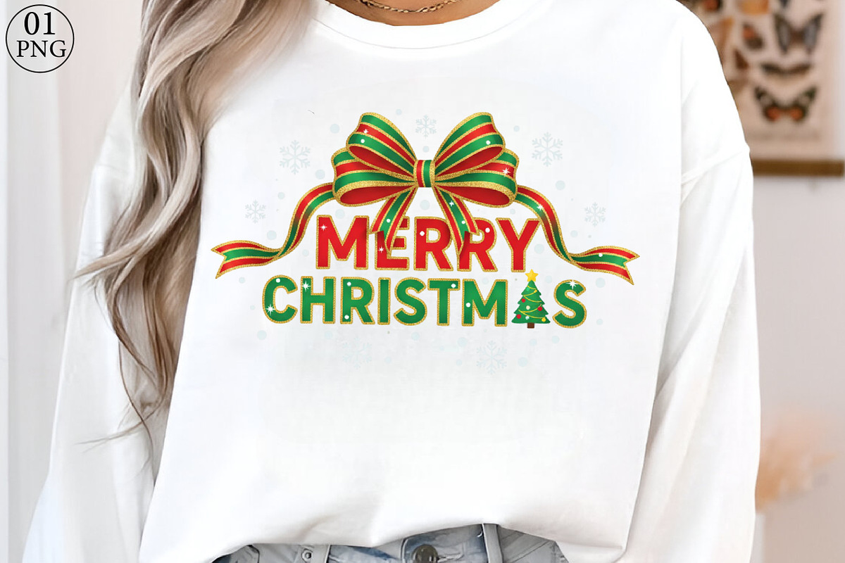 Merry Christmas Coquette Png, an Illustration by Libby Wishes (Photo 1 of 8)