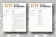 Accountant Sales Resume Cover Letter, a Resume Template by HIRED Design Studio (Thumbnail 4 of 10)