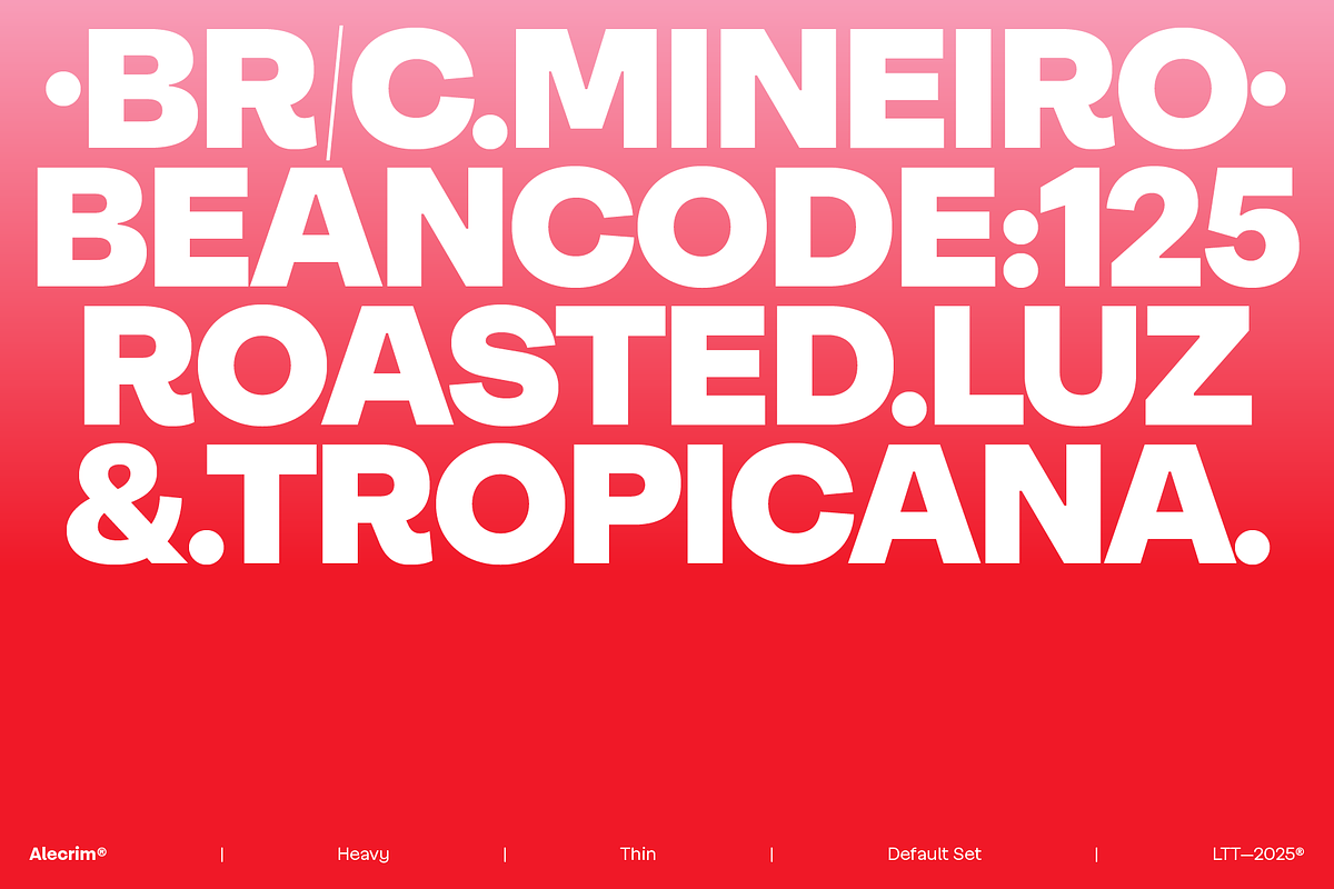 Alecrim, a Sans Serif Font by Latinotype (Photo 4 of 12)