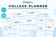 College Printable Planner