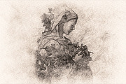 Sketching Photo Effect, a Layer Style Add-On by dokudokunomi (Thumbnail 4 of 5)