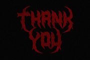 Medicine Drops - Death Metal Font, a Blackletter Font by Multype Studio (Thumbnail 12 of 12)