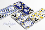 Amalfi Lemons & Mediterranean Tiles, a Pattern Graphic by KaramfilaS (Thumbnail 15 of 23)