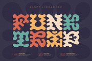 Funk Trip - Groovy Font, a Symbol Font by Gleb Guralnyk (Thumbnail 1 of 7)