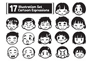 17 Illustration Cartoon Expressions, an Illustration by jongcreative (Thumbnail 1 of 4)
