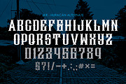 HURACÁN, a Blackletter Font by jakejarkor (Thumbnail 3 of 5)