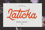 Laticka Brush Script OFF 30%, a Script Font by Type & Studio (Thumbnail 2 of 7)