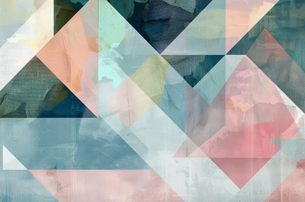 A colorful abstract painting with a, a Photo by Iftikhar Alam