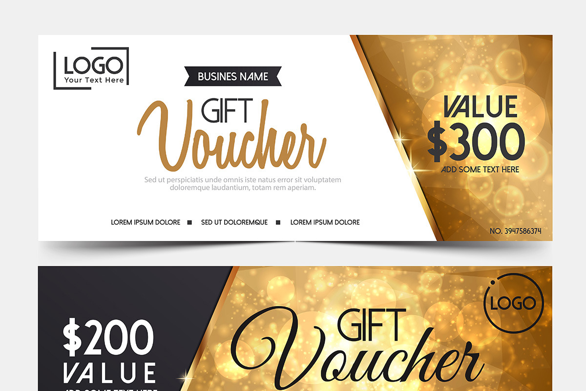 Collection of elegant gift vouchers, an Invitation Template by Creative Graphics (Photo 11 of 13)