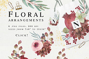 November - watercolor set, an Illustration by Charushella (Thumbnail 2 of 11)