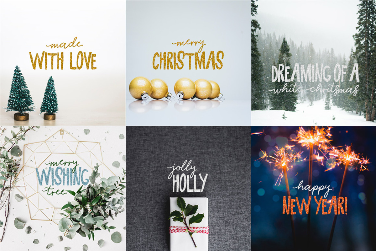 Berry Merry Font preview 3