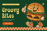 Boovela || Retro Groovy Display Font, a Serif Font by Ermedia Studio (Thumbnail 3 of 10)