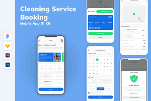 Cleaning Service Booking Mobile App