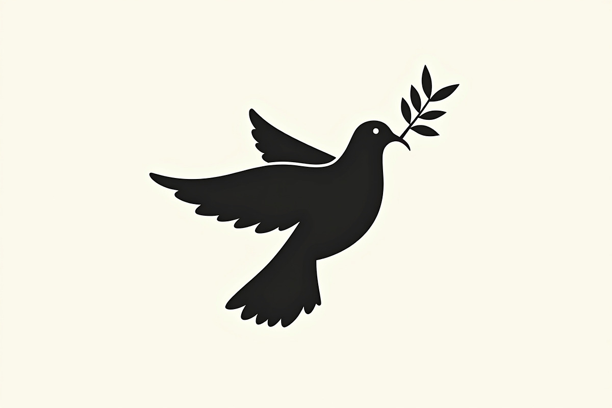 Peace Dove Silhouette Bundle, an Illustration by BIPLOB EXPERT (Photo 3 of 21)