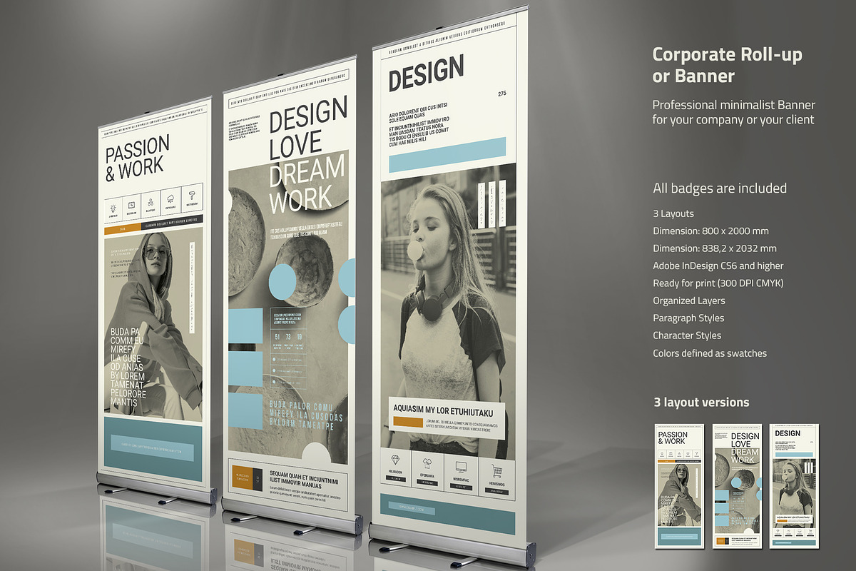 Roll-up 23, a Flyer Template by TypoEdition (Photo 1 of 3)