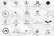 THE BLOSSOM LOGO PACK, a Branding & Logo Template by IsikChic (Thumbnail 2 of 10)