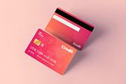Credit Card Mockup, a Product Mockup by Graphicnugget (Thumbnail 2 of 8)