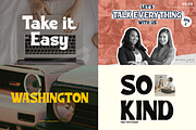 Thumbnails YouTube Font Bundle, a Sans Serif Font by Flawless And Co (Thumbnail 6 of 11)