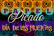 Procreate brush set Papel picado, a Brush Add-On by Courtney Leigh creates (Thumbnail 1 of 5)