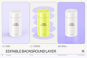 Paper Tube Package Mockup Set 1, a Packaging Mockup by Samolevsky (Thumbnail 4 of 15)