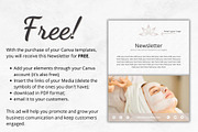 Beauty Canva Templates, a Social Media Template by Talipic Designs (Thumbnail 4 of 5)