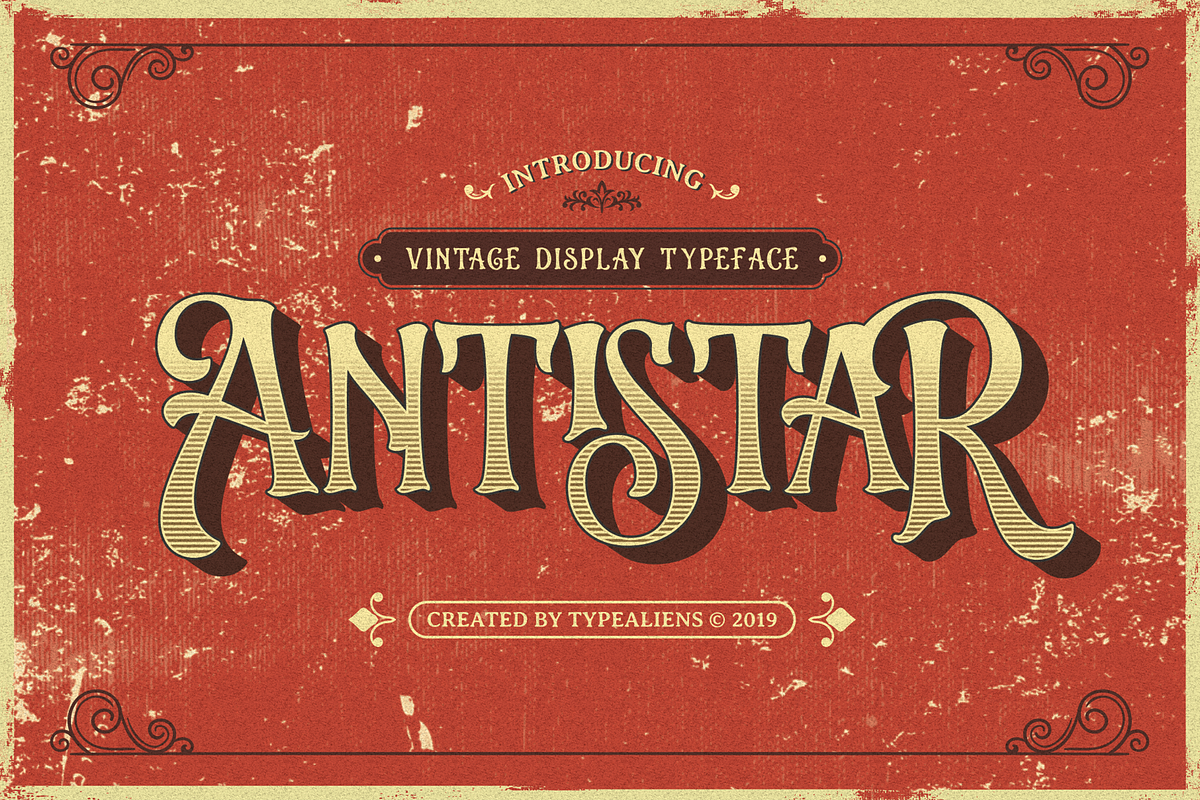 Antistar - Vintage Logo & Motorcycle
