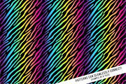 Rainbow Animal Print Digital Paper, a Pattern Graphic by Chromolume Studio (Thumbnail 11 of 39)