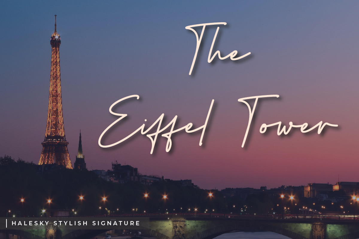 Herstton Signature Font, a Script Font by Cherryline Master (Photo 6 of 12)