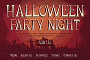 Night Stright - Horror Display Font, a Serif Font by Pandeka Studio (Thumbnail 6 of 9)
