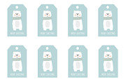 Christmas gift tags, an Invitation Template by mpcprintables (Thumbnail 3 of 5)
