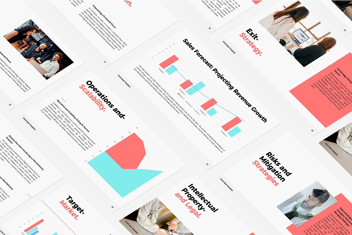 Pitch Deck Keynote Template, a Presentation Template by Gaize (Photo 9 of 11)