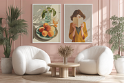 Eclectic Wall Art Prints Posters, a Background Graphic by JulsIst (Thumbnail 4 of 12)