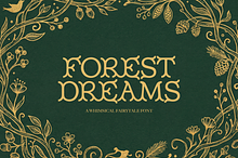 Forest Dreams | Whimsical Font